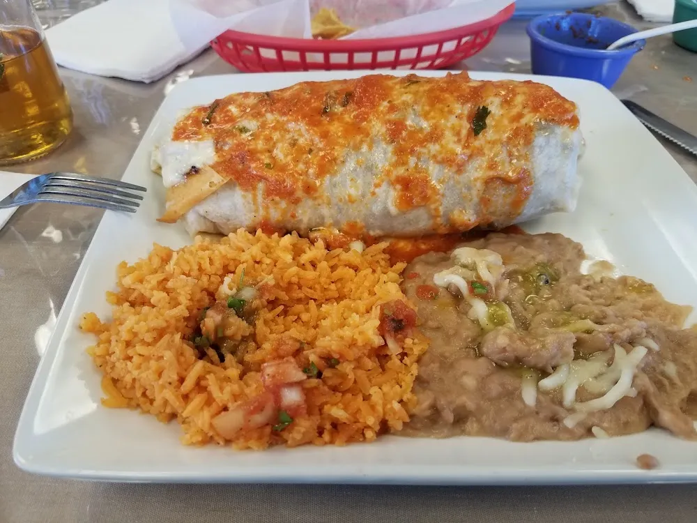 Burrito Suizo Dinner